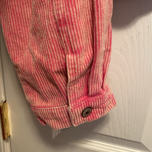 Brand New Blue B Hot Pink Corduroy Cropped Jacket…size M/L - Picture 3 of 7